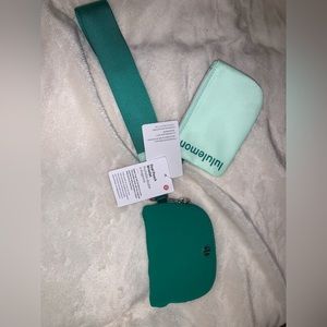 Lulu Lemon Dual Pouch Wristlet